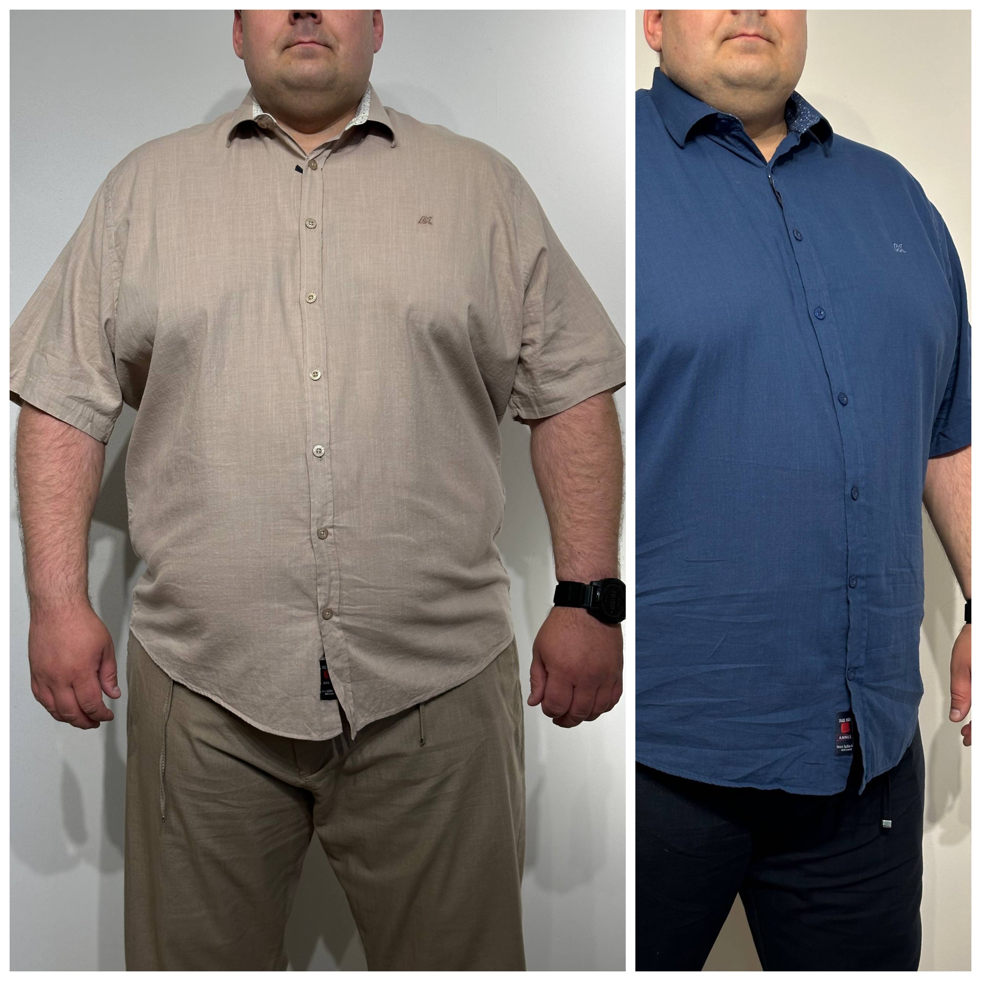 Vīriešu kokvilnas krekls