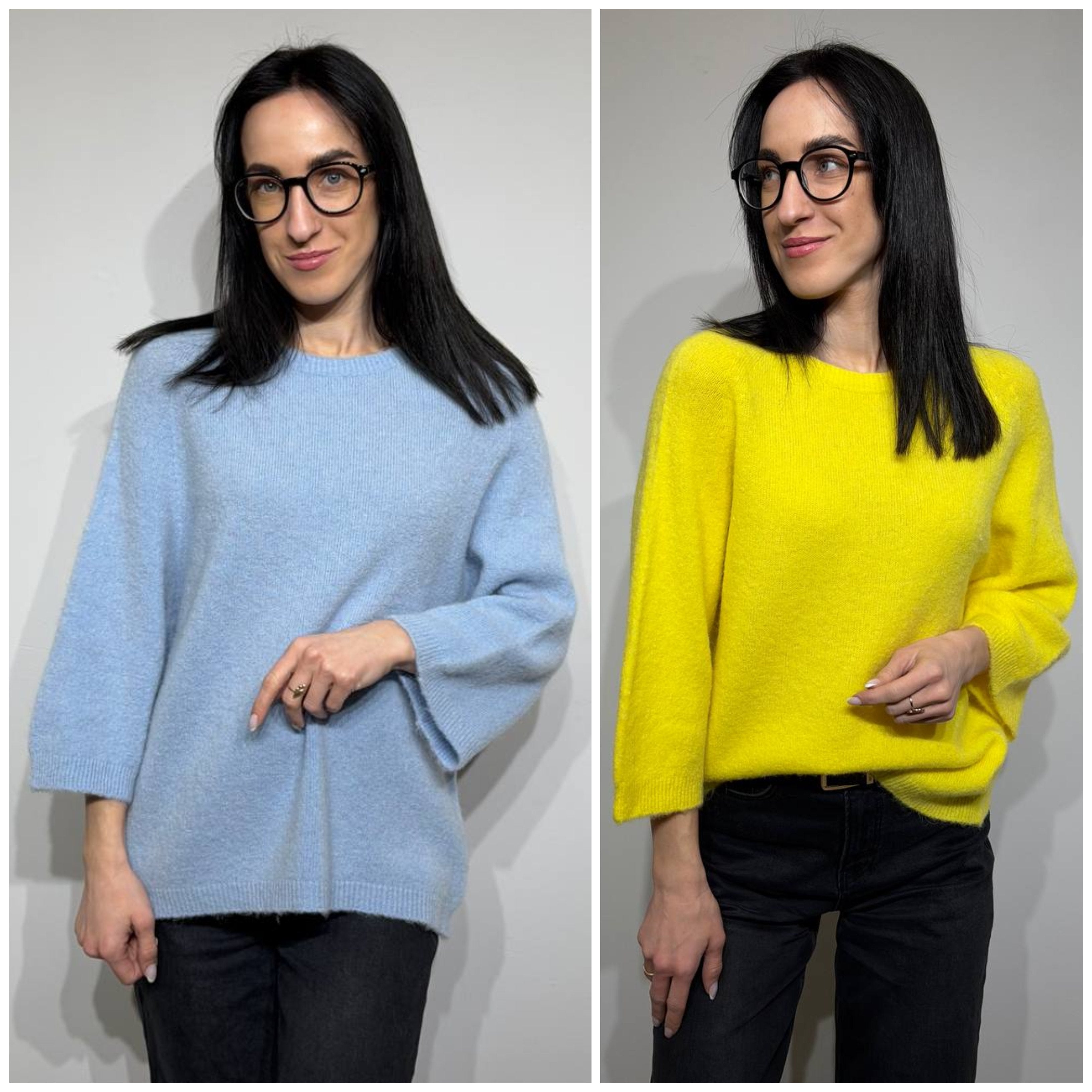 Sieviešu džemperis ar alpakas vilnu