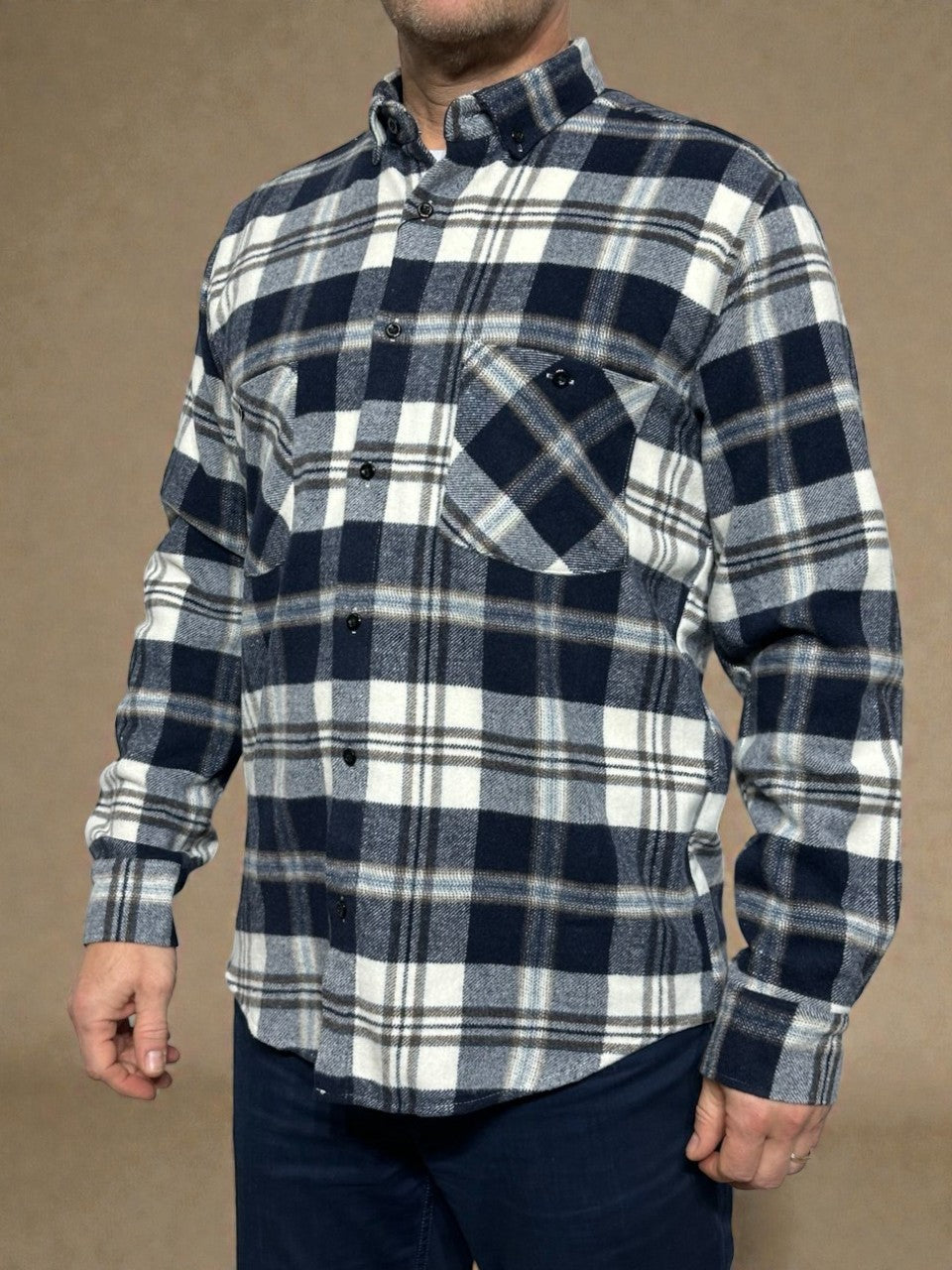 Silts flaneļa krekls