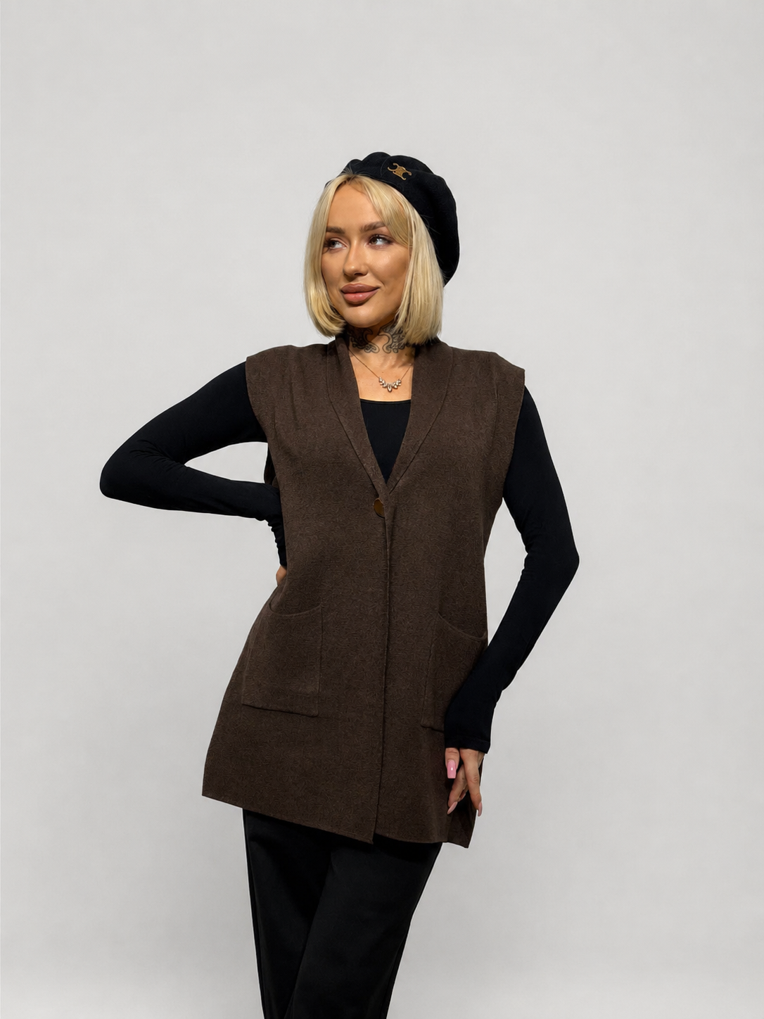 Smalka adījuma veste