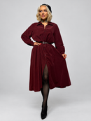 Eleganta velveta kreklkleita