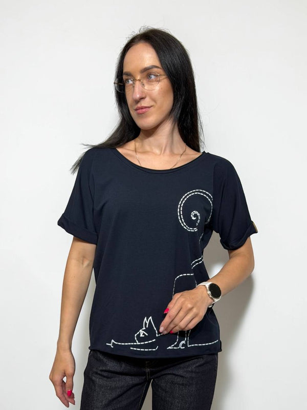 T-shirt "Cat Silhouette"