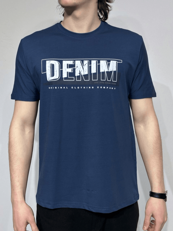 T-krekls vīriešiem Denim