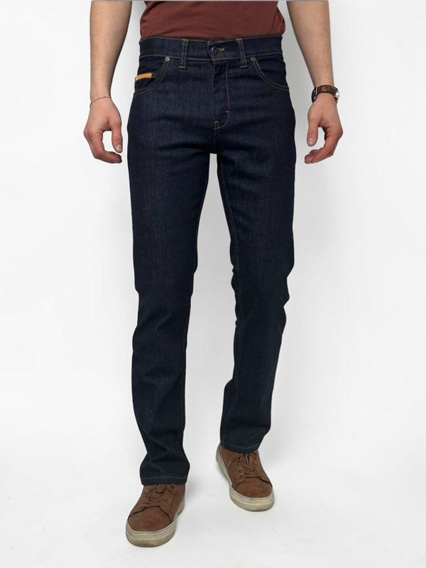 Tumši vīriešu džinsi Vankel-624, Comfort slim
