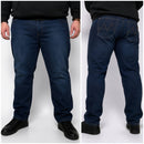 Dark large size jeans Vankel-626, Regular fit