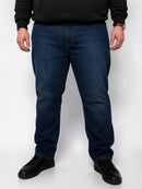 Dark large size jeans Vankel-626, Regular fit