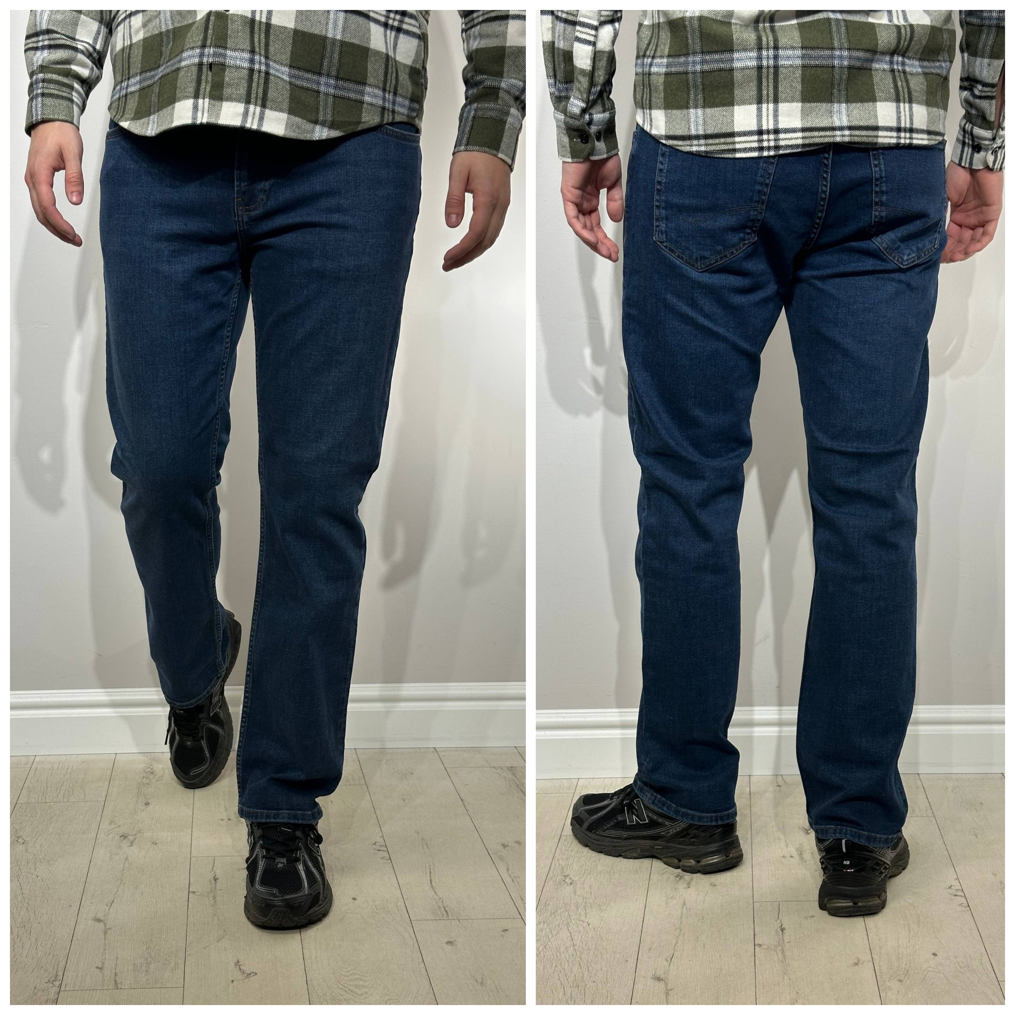 Tumši vīriešu džinsi, Modern Fit