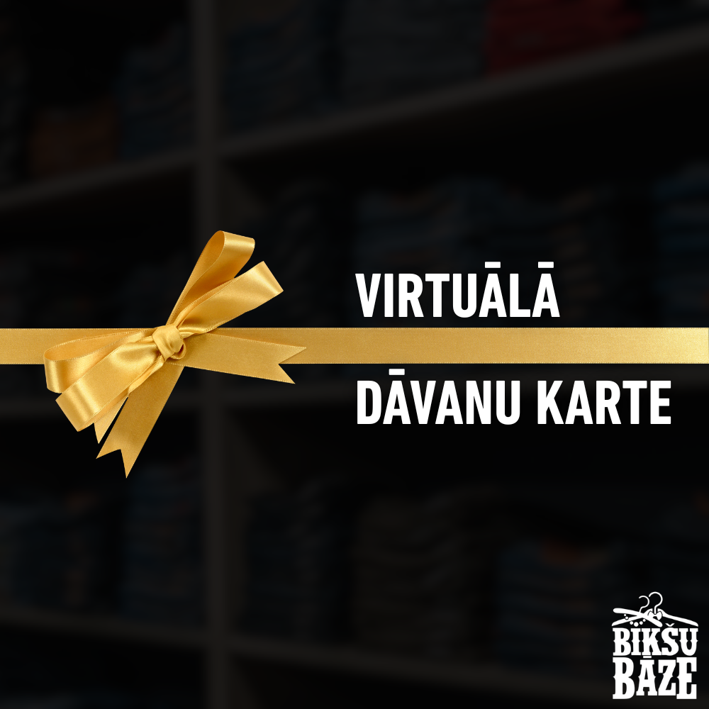 Virtualios kelnių bazės dovanų kortelė