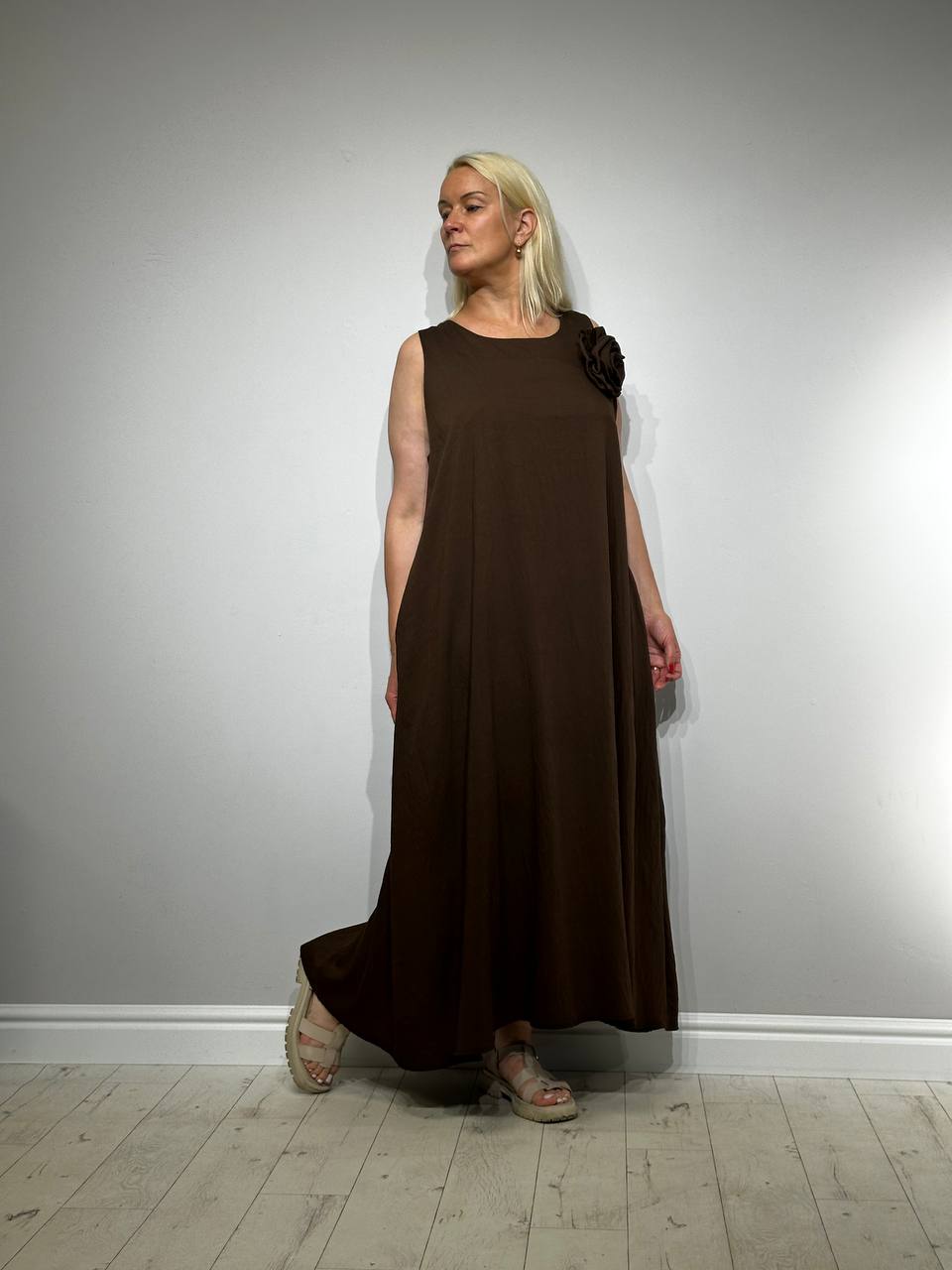 Light viscose dress