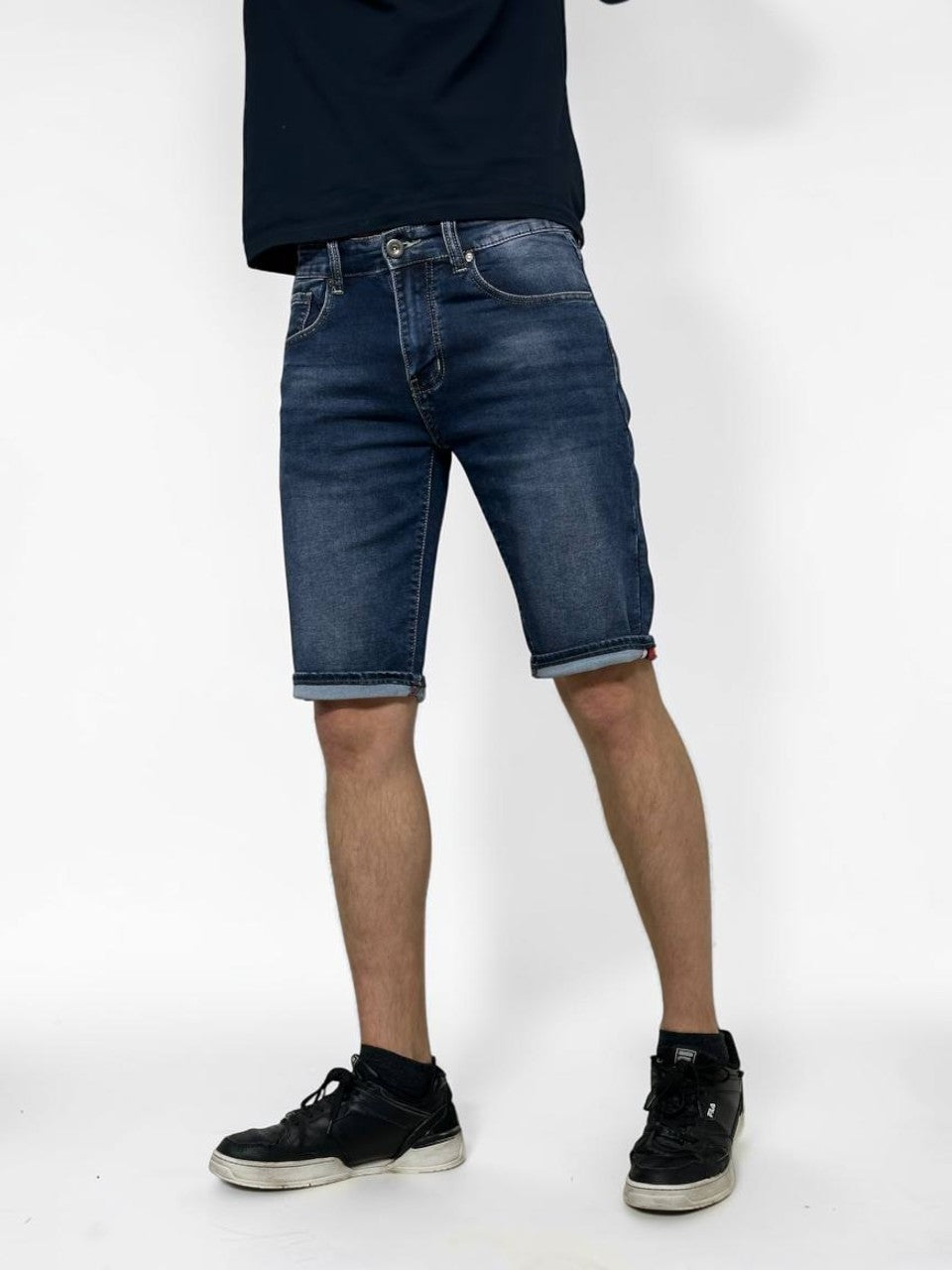 Men's denim shorts