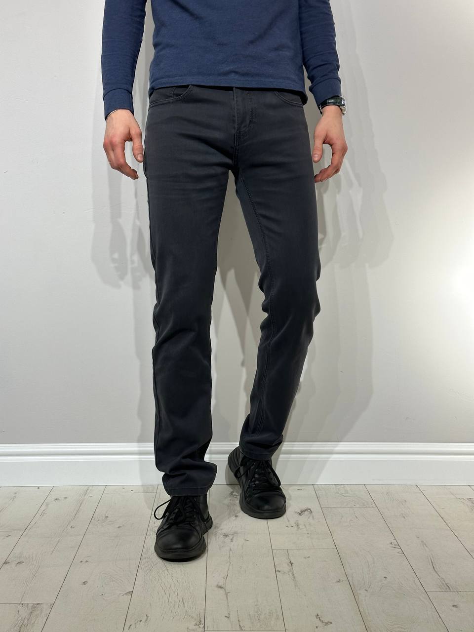 Men's jeans without bleach, Regular fit