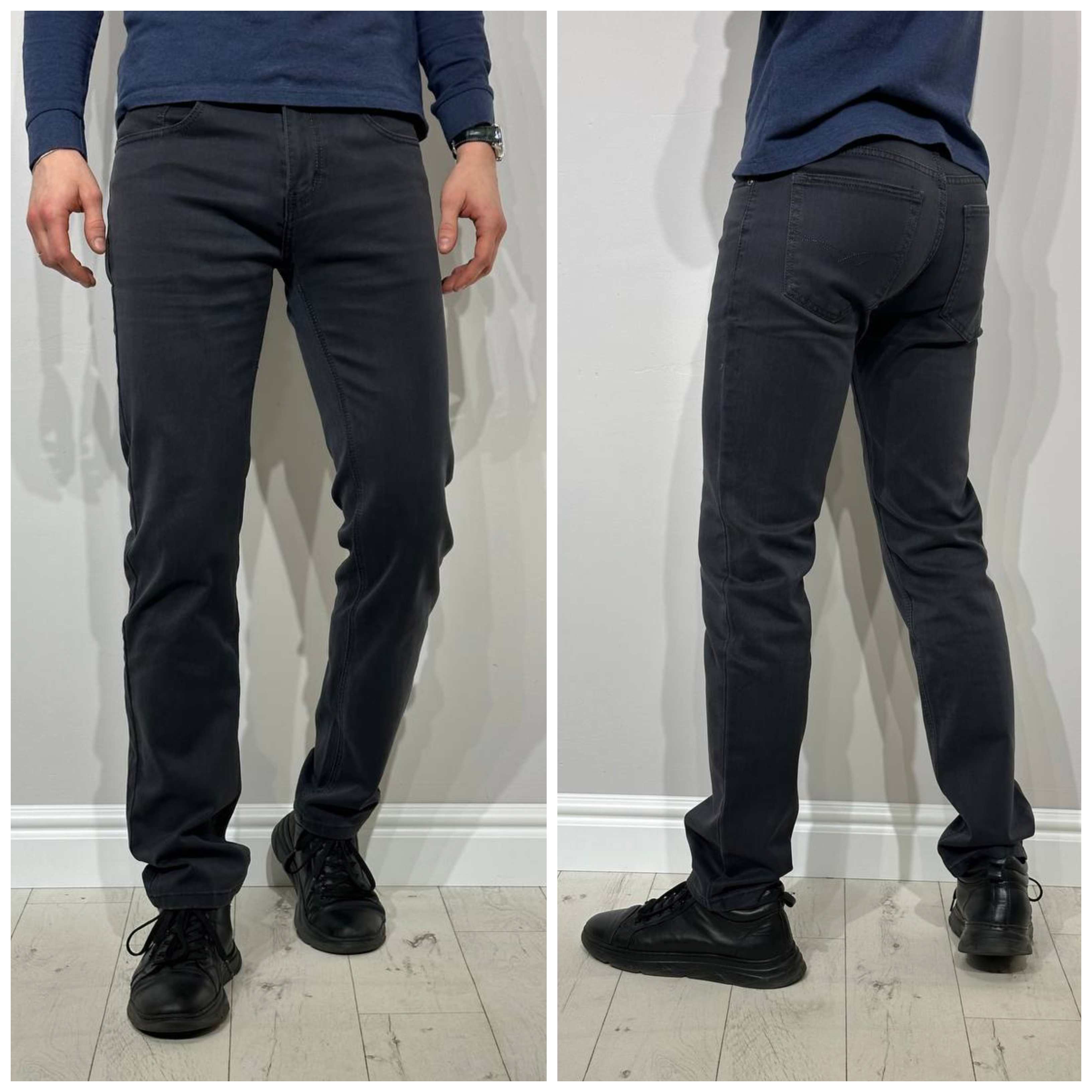 Men's jeans without bleach, Regular fit