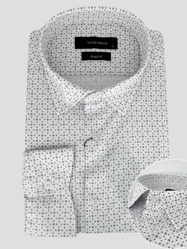 Vīriešu krekls VP-4, Slim fit