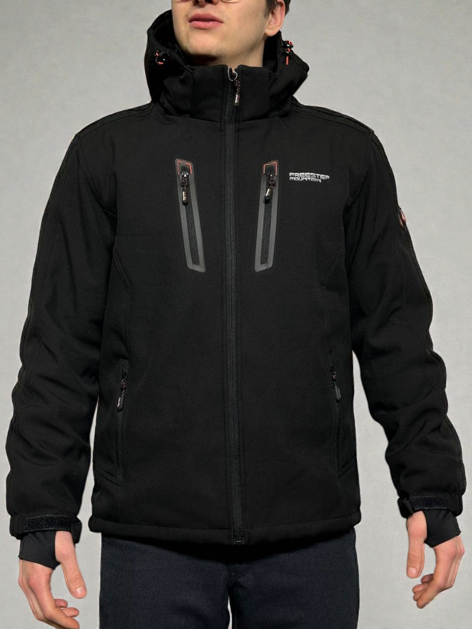 Ziemas softshell virsjaka vīriešiem