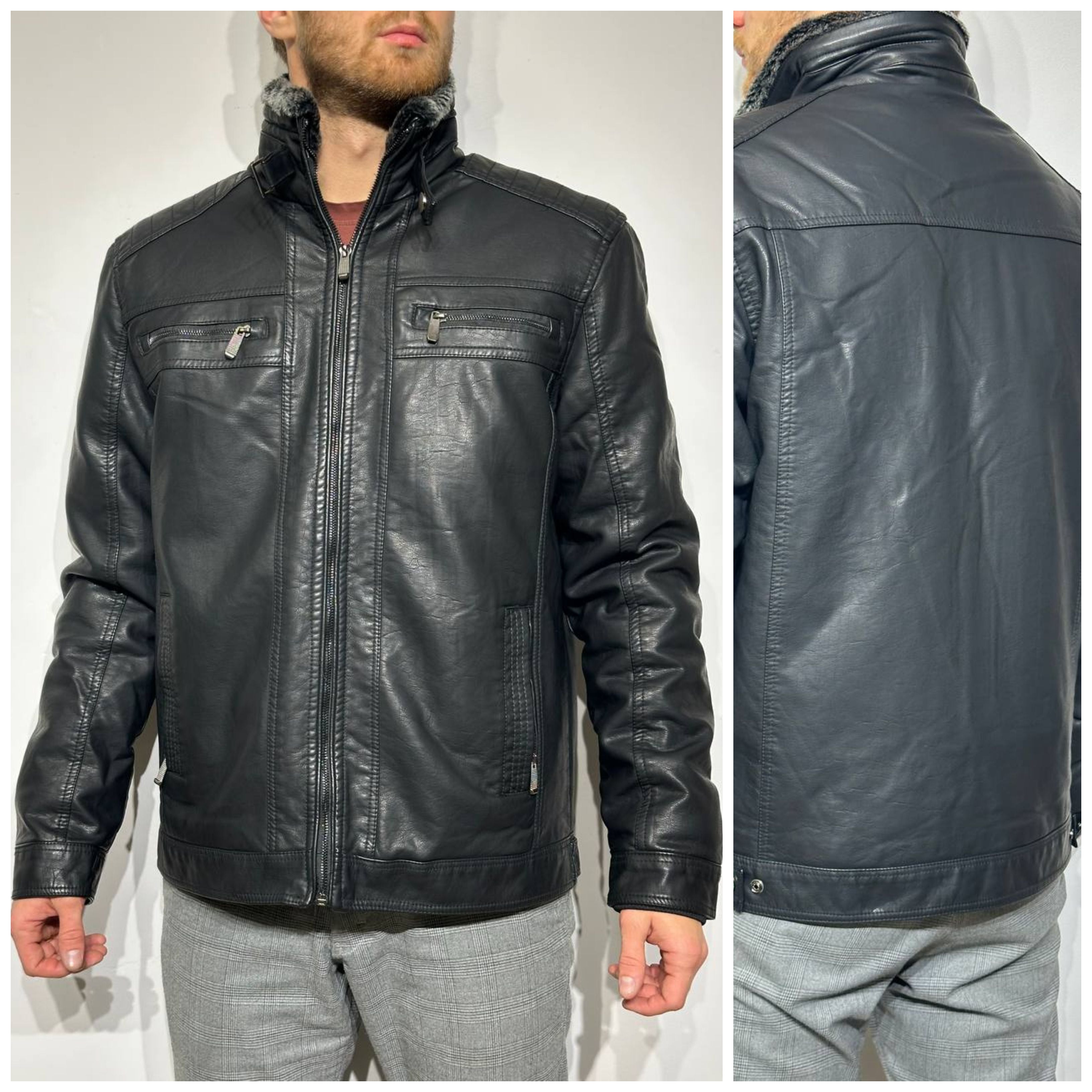 Ekoādas jaka ar siltu oderi