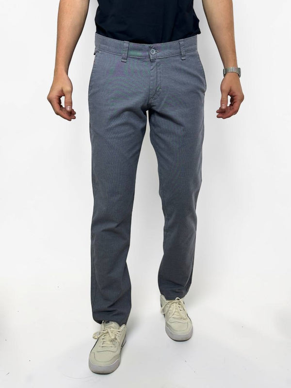 Gaišas, solīdas bikses Vankel-092, Comfort slim
