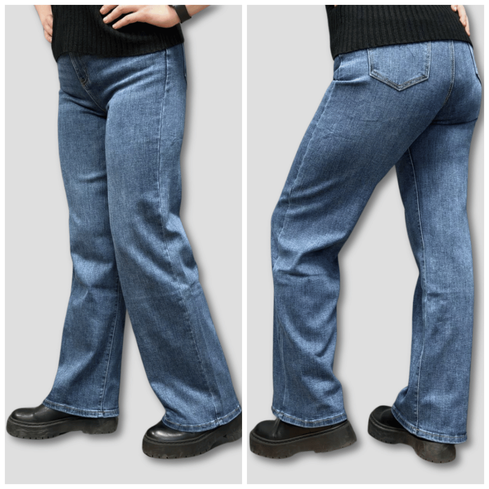 Plati džinsi sievietēm no Goodies