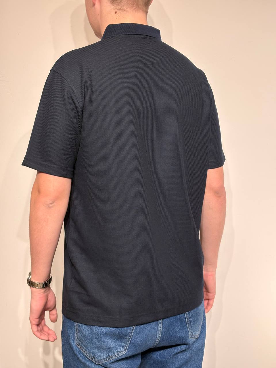 Ikdienas lielo izmēru polo krekls vīriešiem