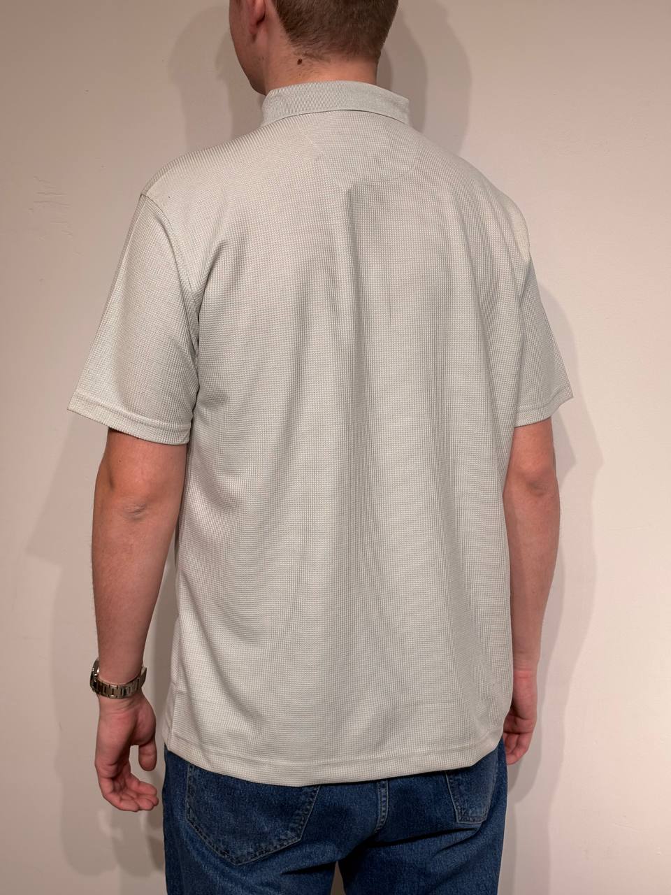 Ikdienas lielo izmēru polo krekls vīriešiem