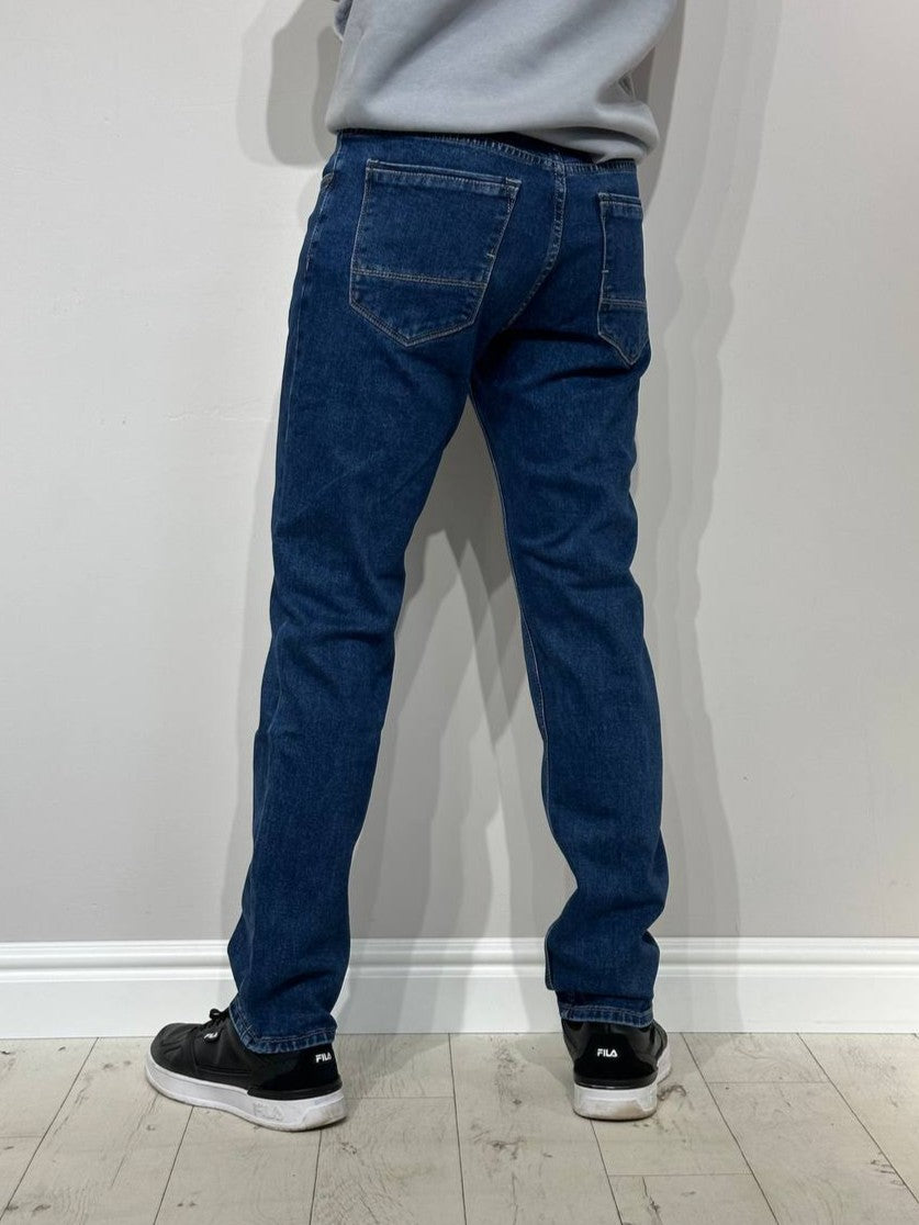 Классические джинсы без отбеливания, Regular fit