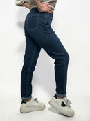 Stretchy mom fit jeans for women
