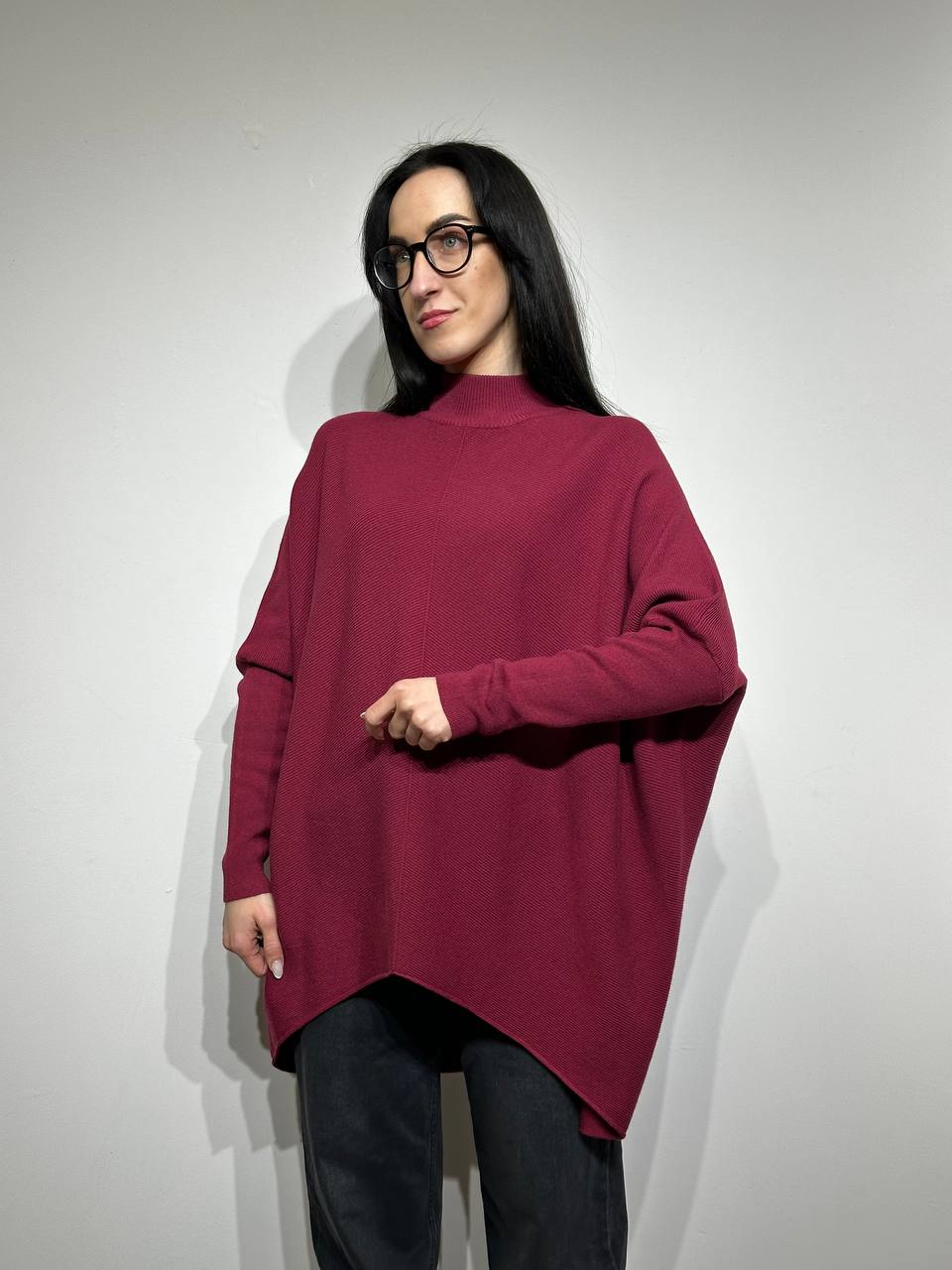 Oversize style sweater for women