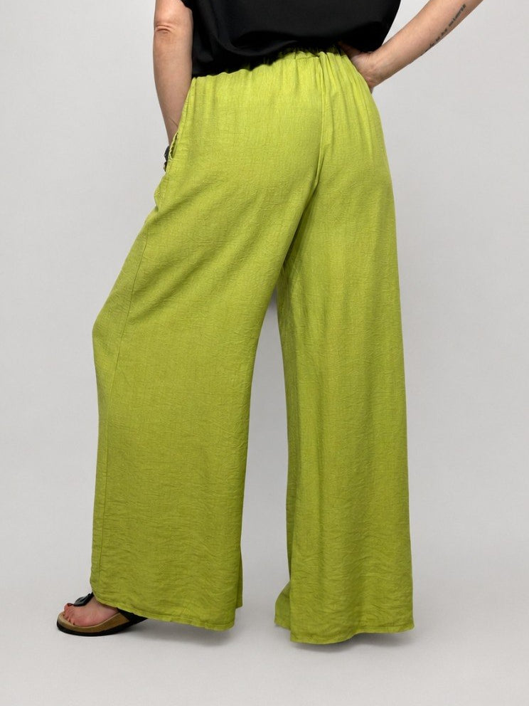 Elegant, wide summer pants