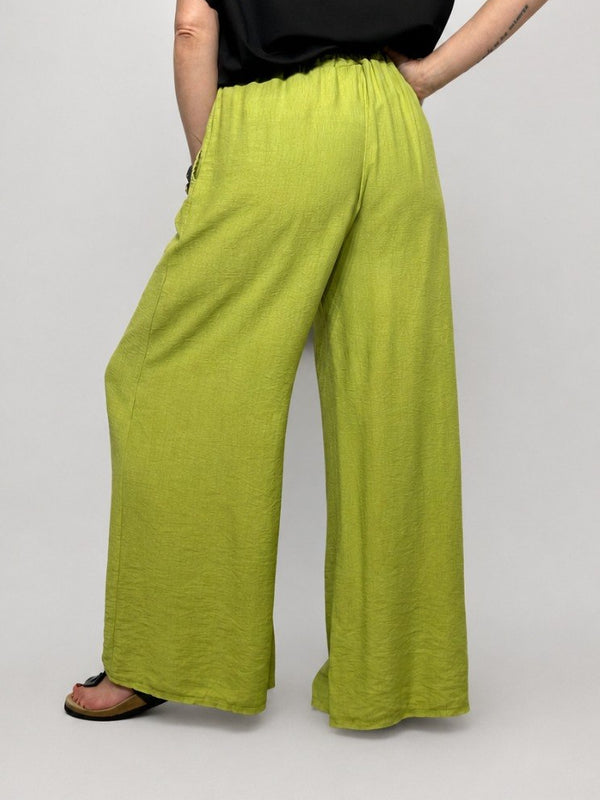Elegant, wide summer pants