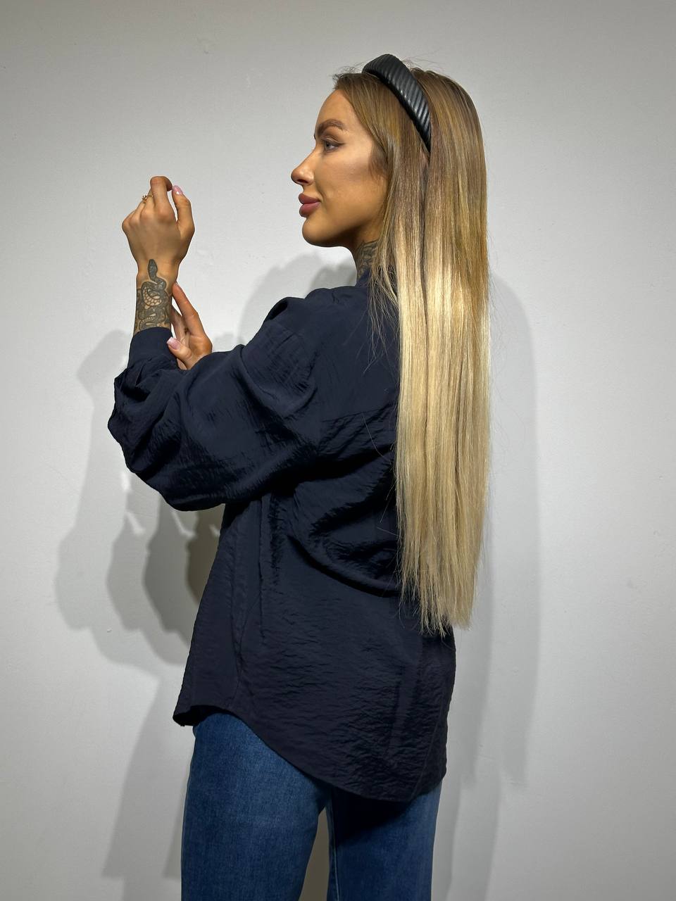 Праздничная вискозная блузка для женщин