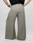 Elegant, wide summer pants