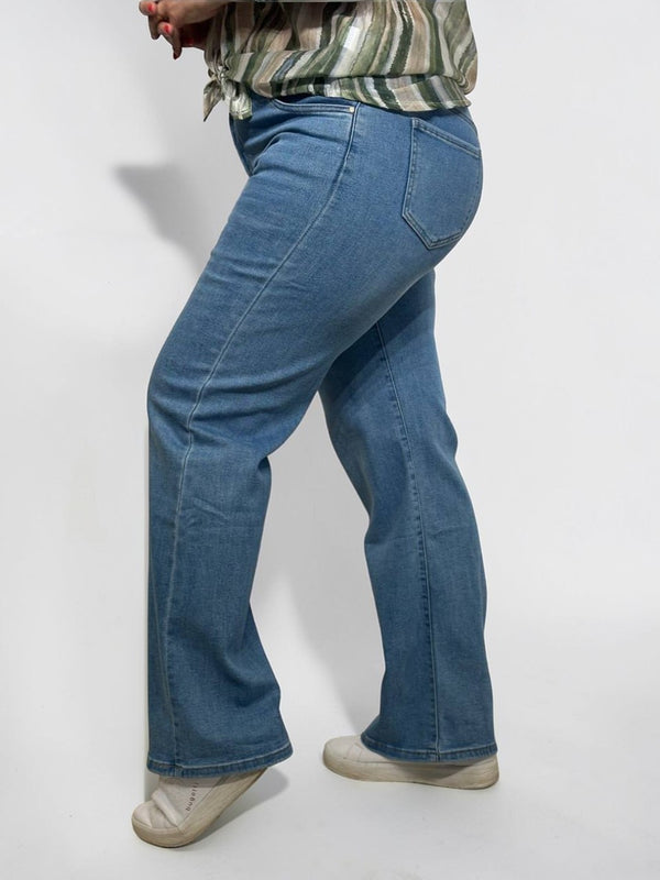 Wide leg vasaras džinsi