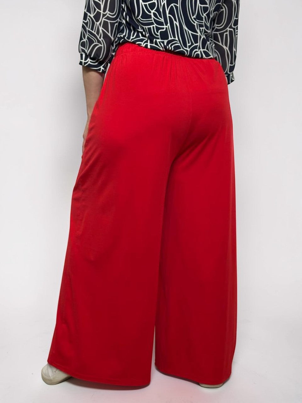 Роскошные широкие брюки большого размера