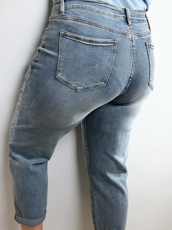 Baggy fit vasaras džinsi sievietēm
