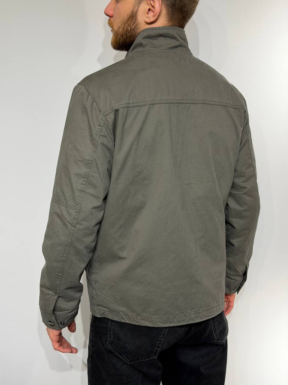 Cotton jacket for men in large sizes