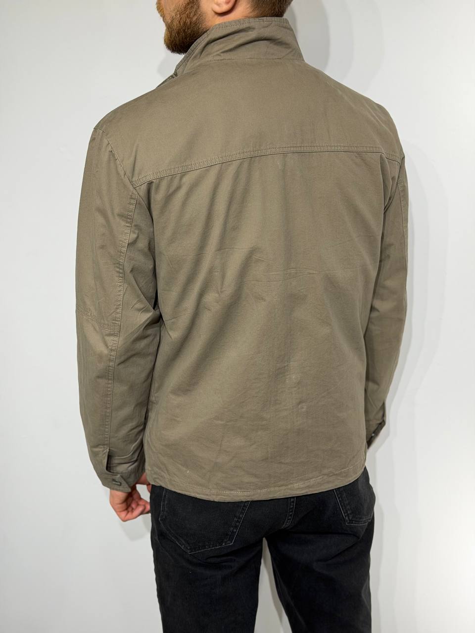 Cotton jacket for men in large sizes