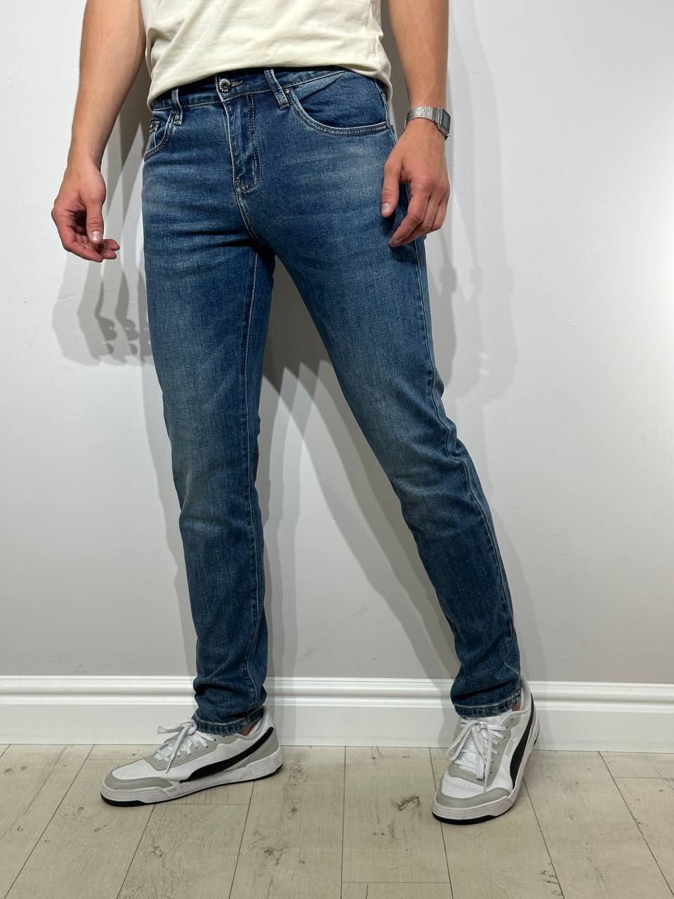 Vīriešu džinsi Pagalee, Comfort slim