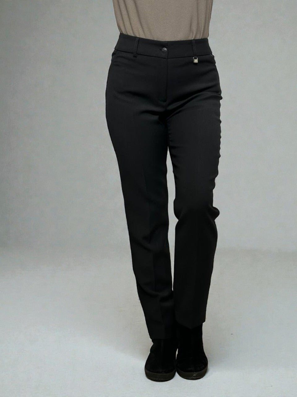 Classic black pants for women