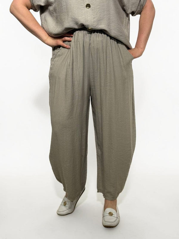 Plānas viskozes wide leg bikses