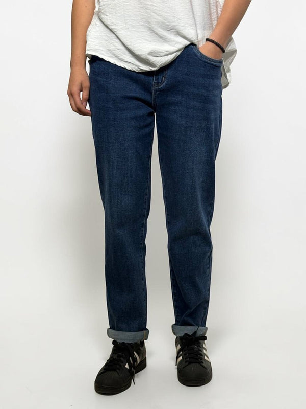 Dark blue Mom Fit jeans