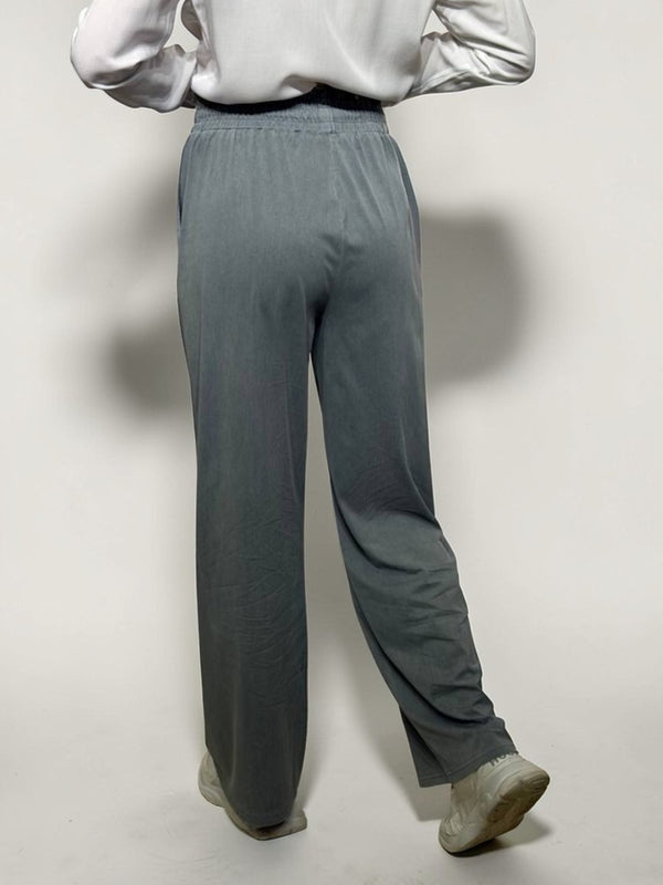Plānās wide leg bikses sievietēm