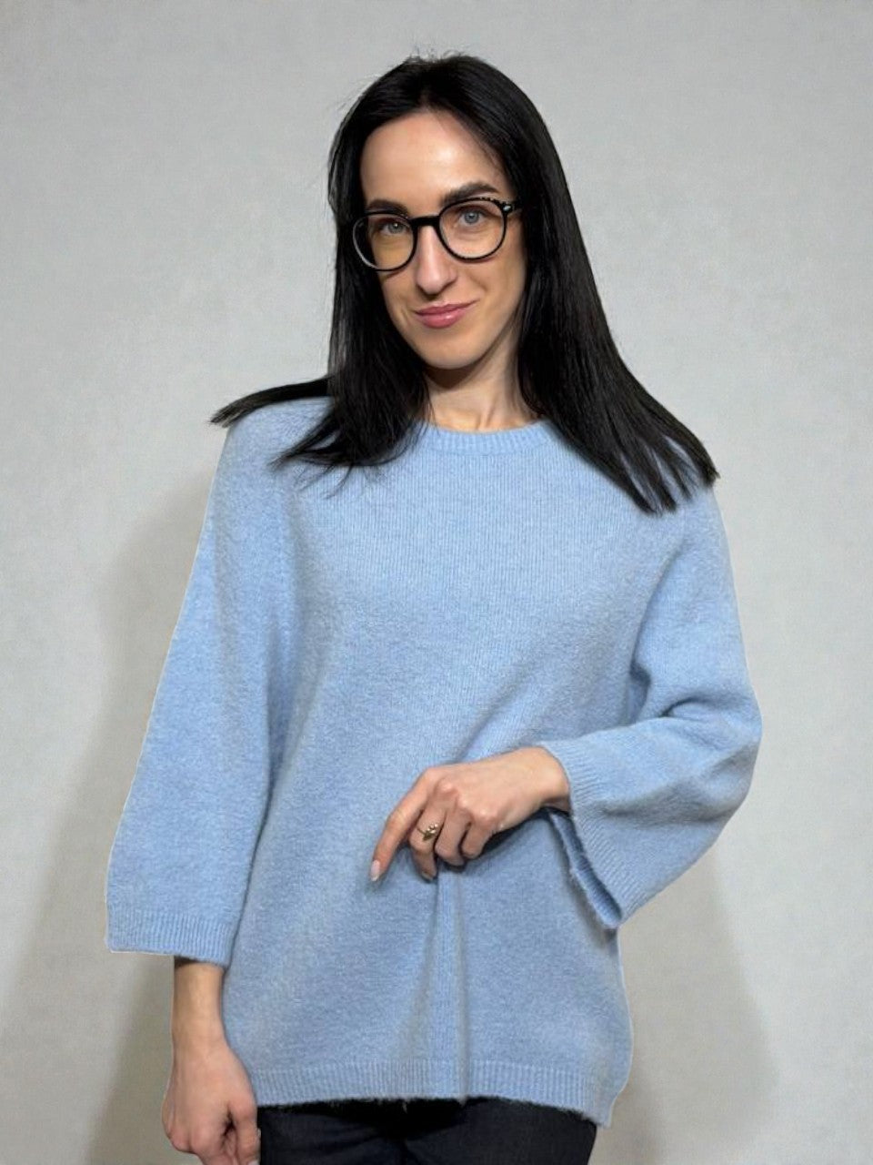 Sieviešu džemperis ar alpakas vilnu