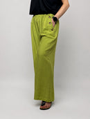 Elegant, wide summer pants