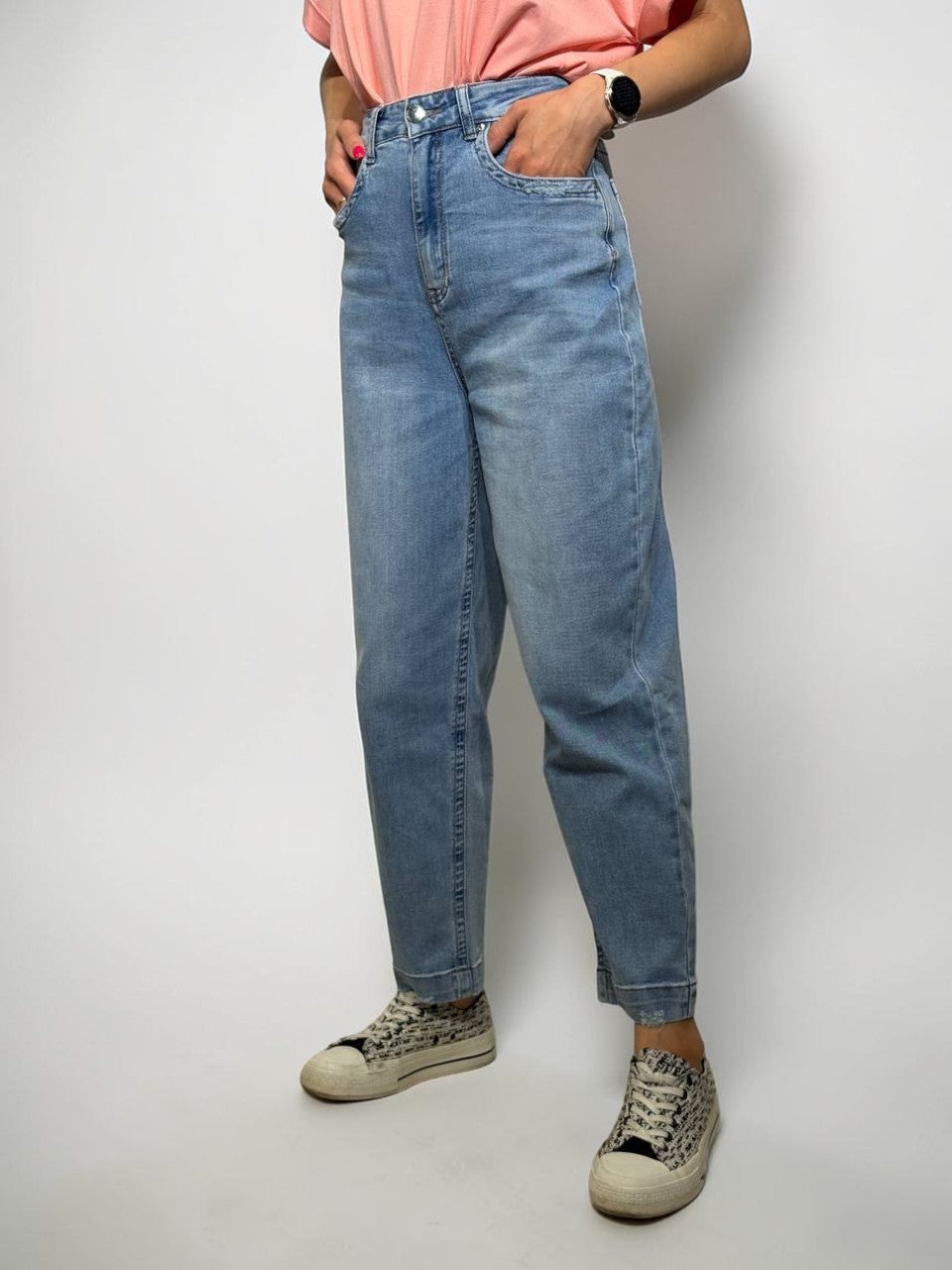 Balloon fit summer jeans