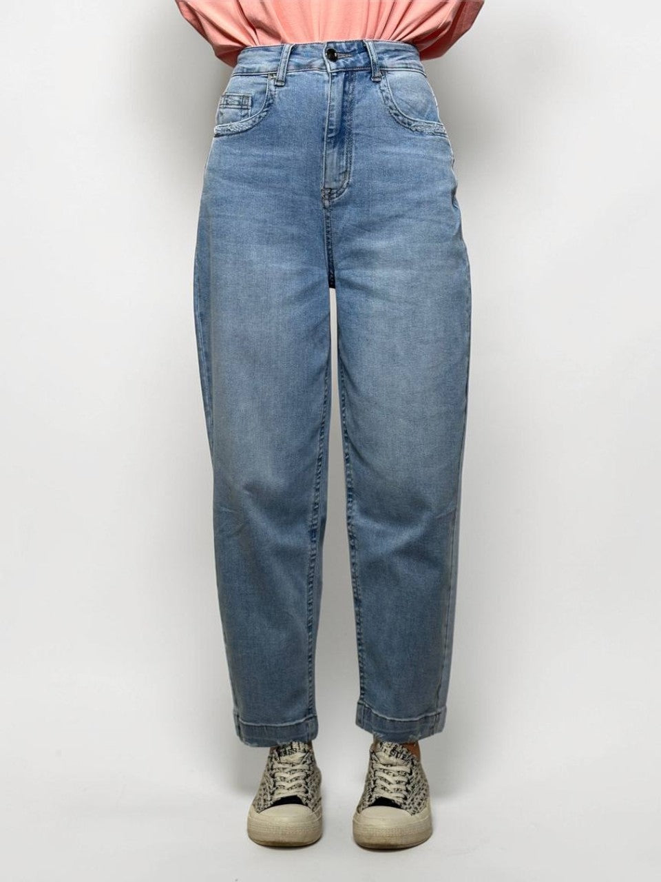 Balloon fit summer jeans