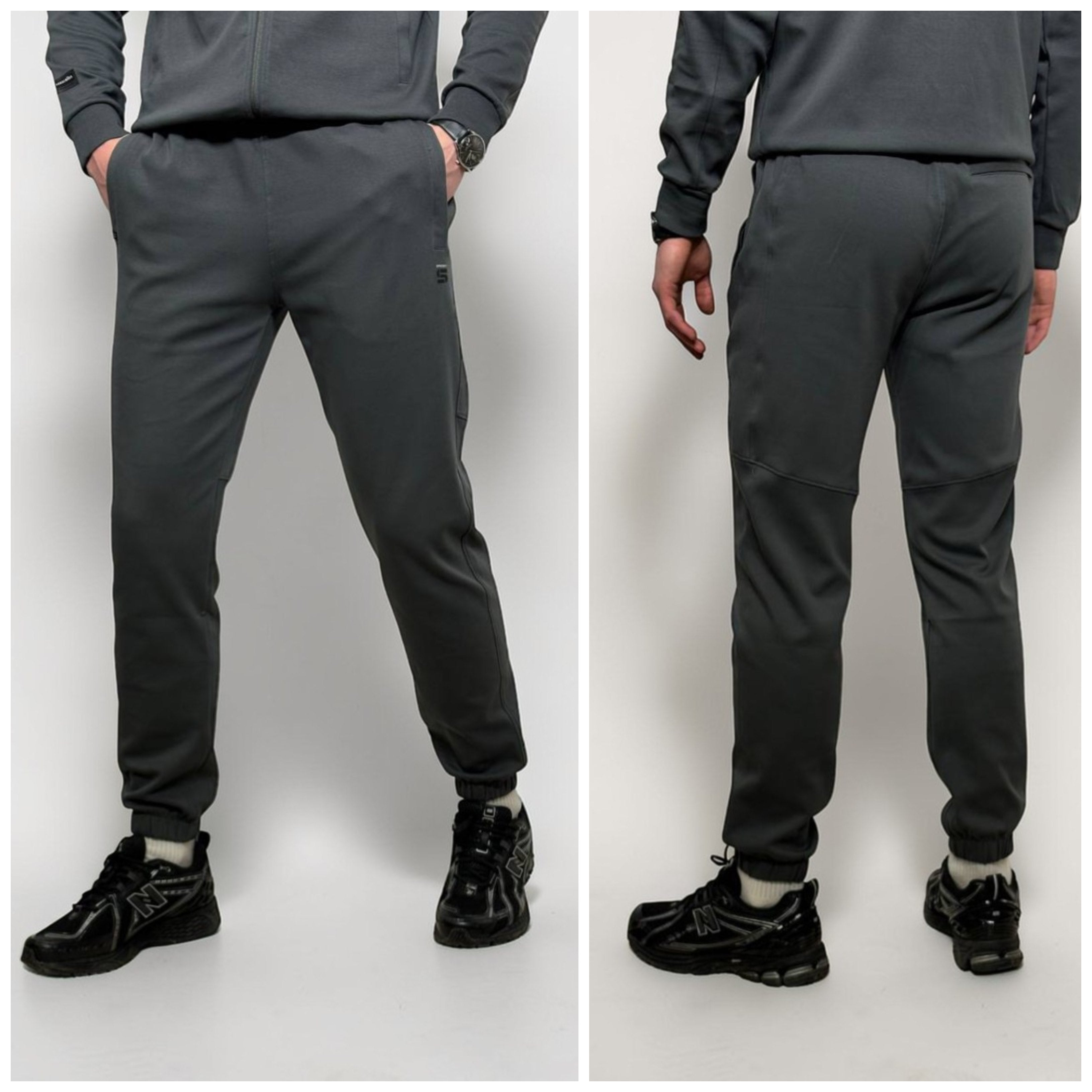 Vieglas kokvilnas sporta bikses vīriešiem