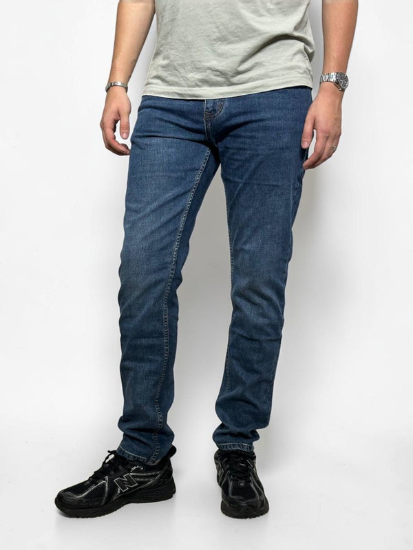 Tamsūs vyriški džinsai, Comfort slim