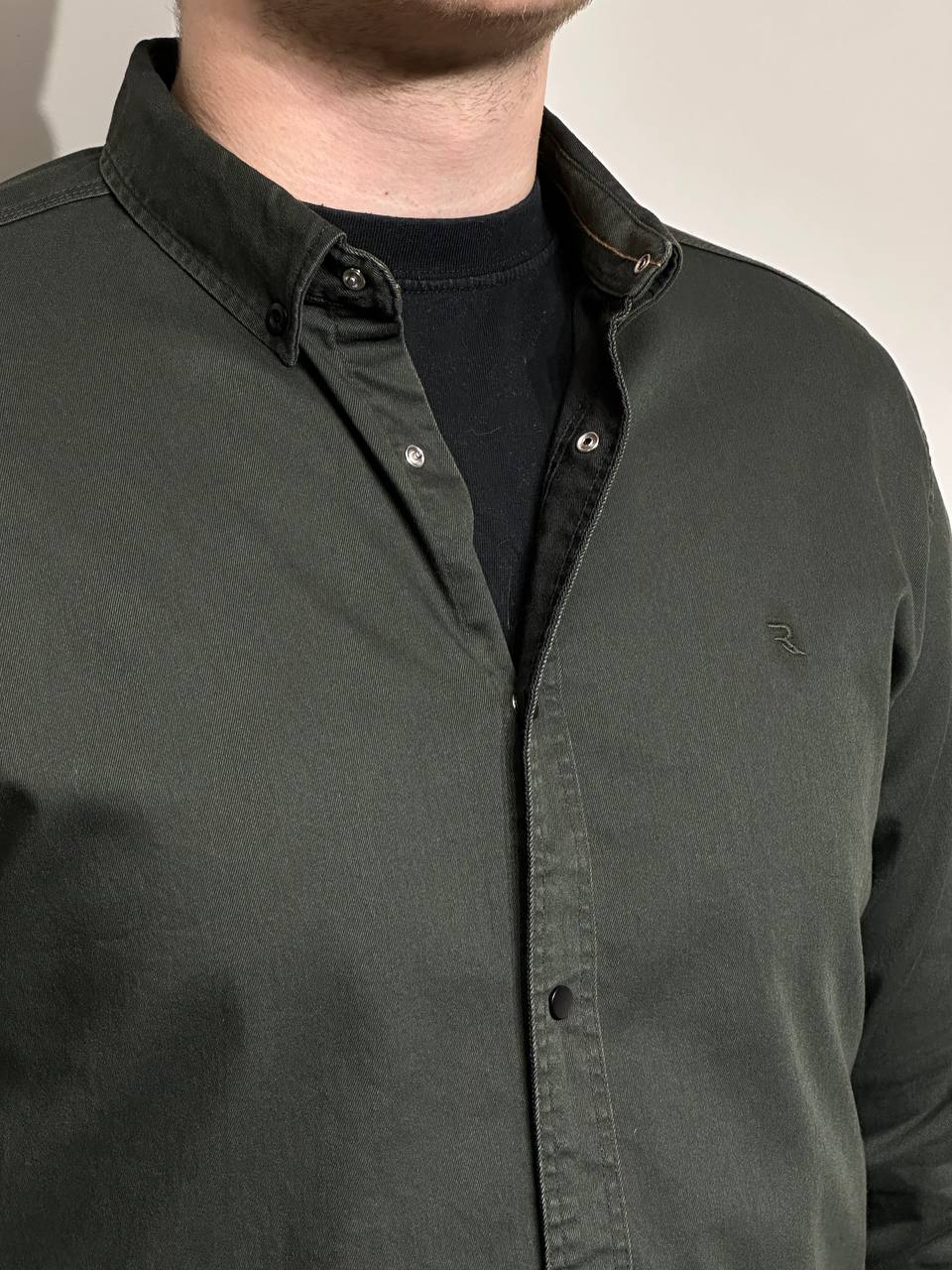 Легкая хлопковая рубашка для мужчин