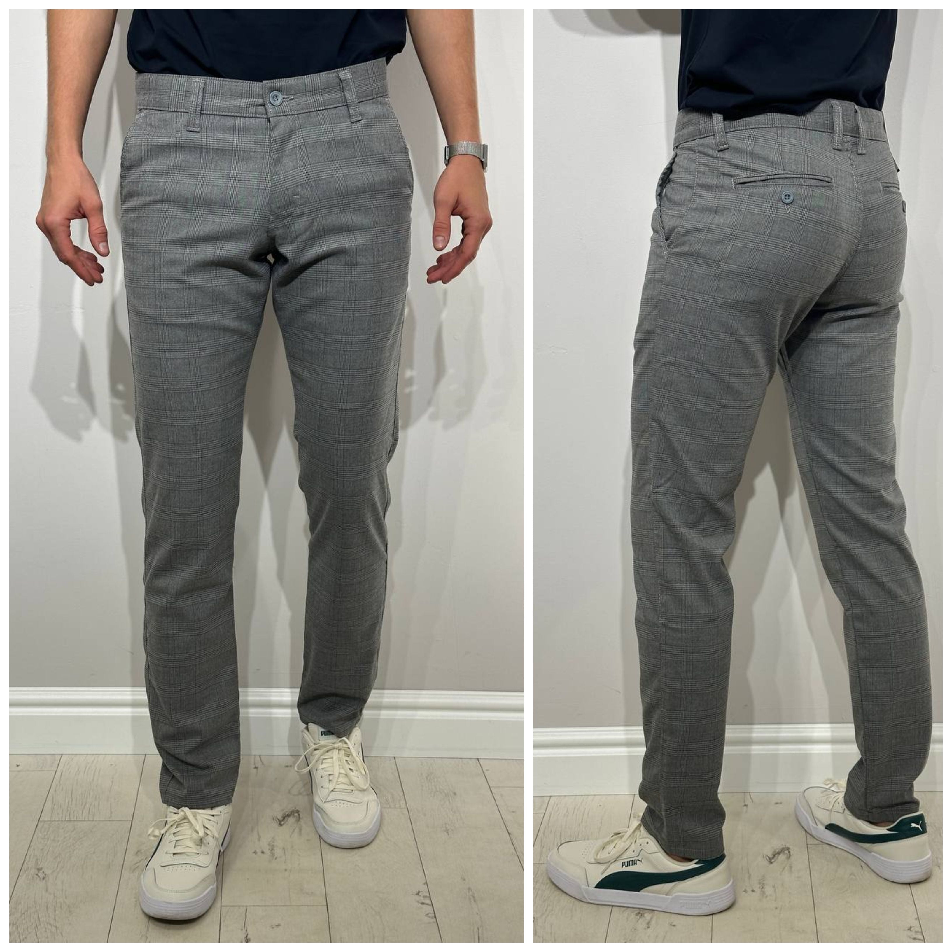 Vyriškos kelnės Vankel-090, įprasto kirpimo