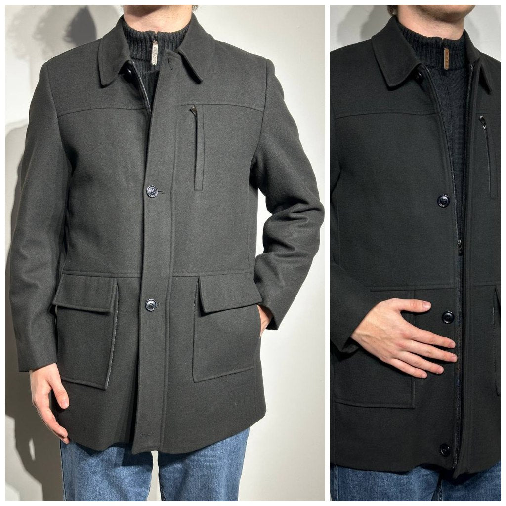 Vīriešu mētelis starpsezonai