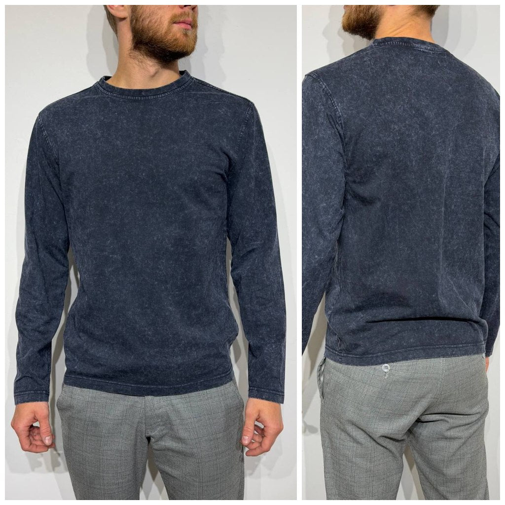 Vīriešu t-krekls ar garām piedurknēm 